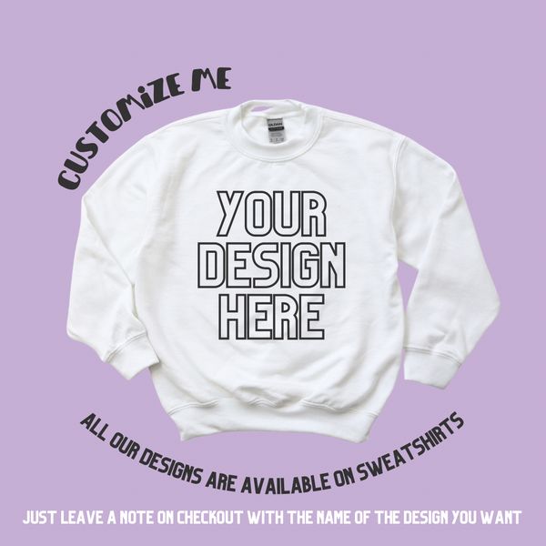 Youth Customizable Sweatshirt