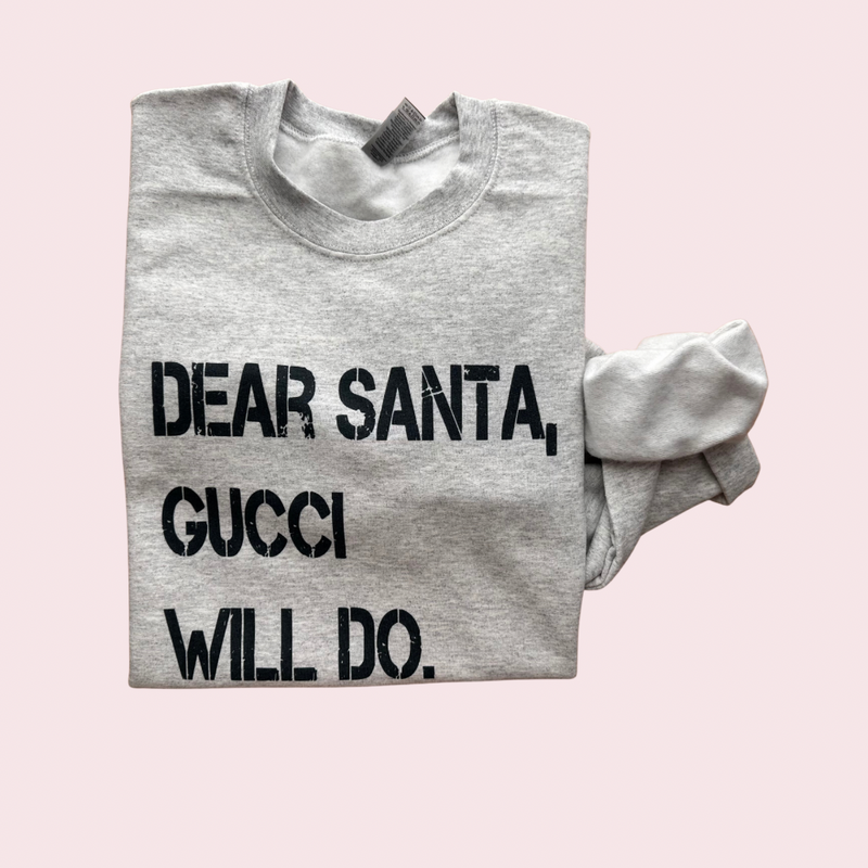 Dear Santa GG will do(ash)