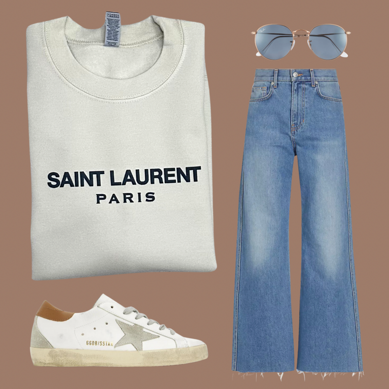 Saint Paris Sand sweatshirt