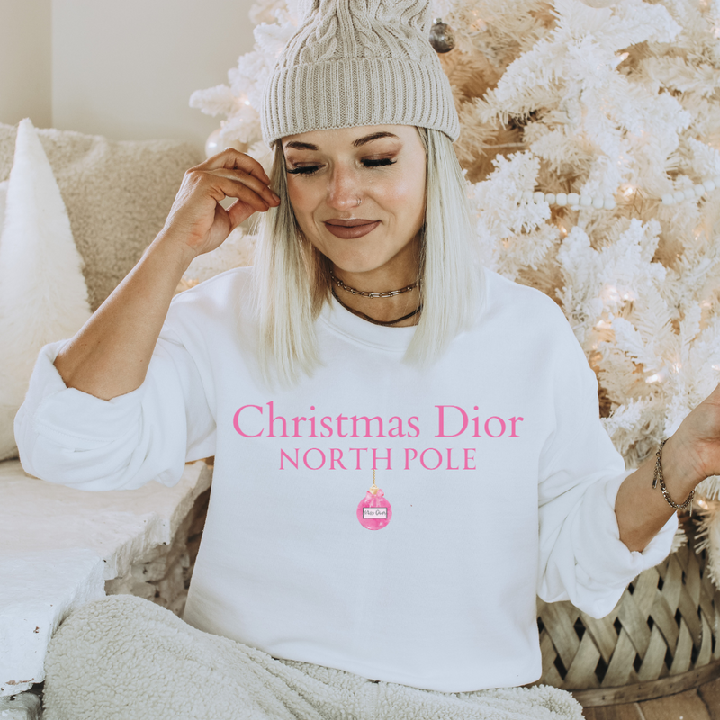 Christmas Dior North Pole White/ Pink