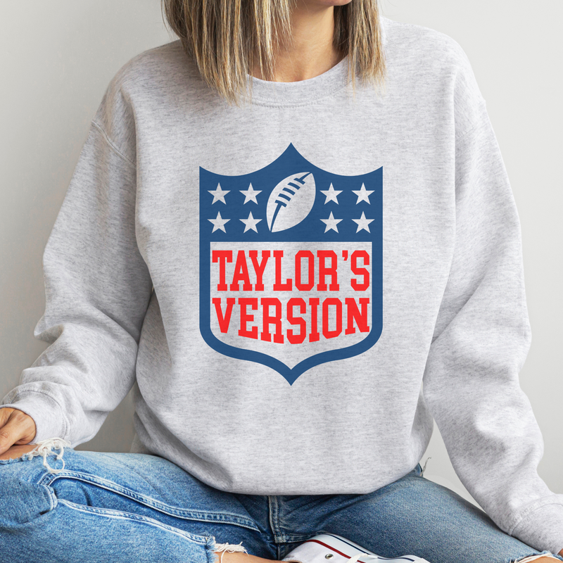 Taylor's version football sweatshirt