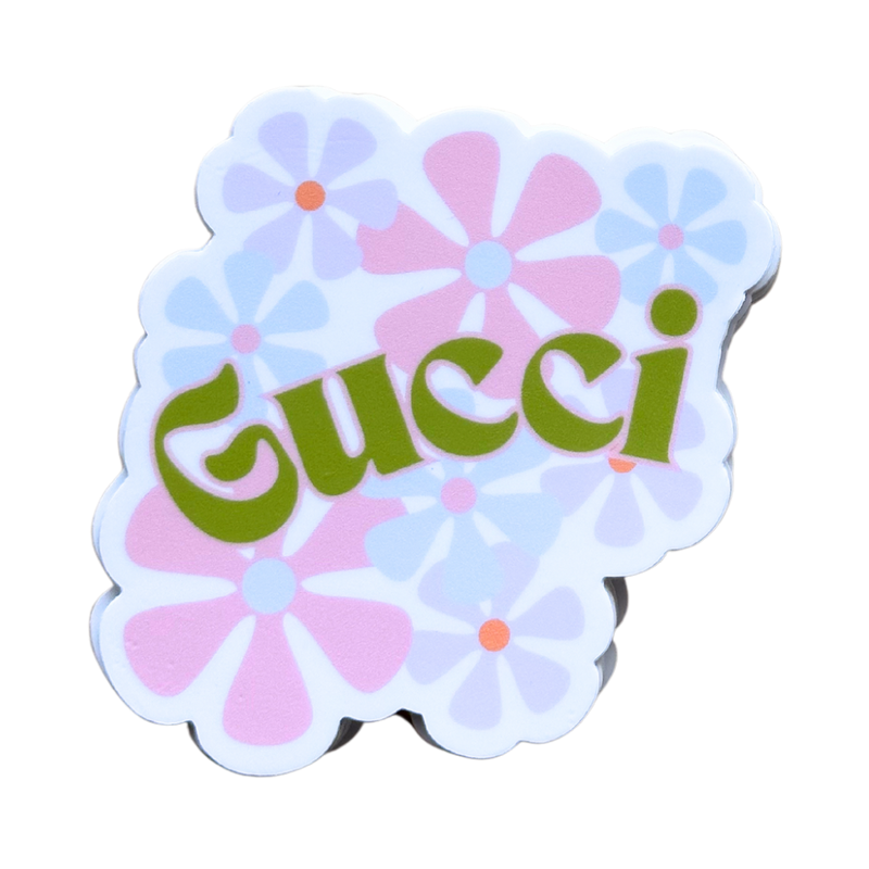 GG flower power sticker