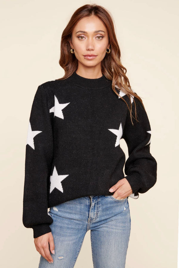 Stella Mock Neck Sweater
