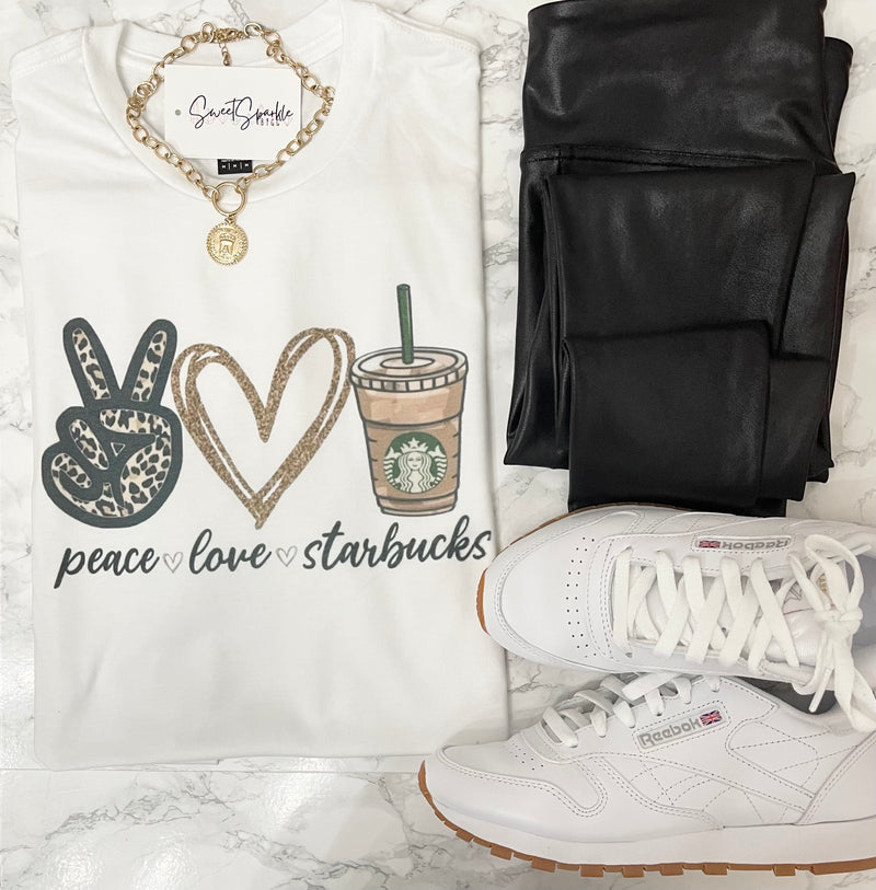 Peace love Starbucks